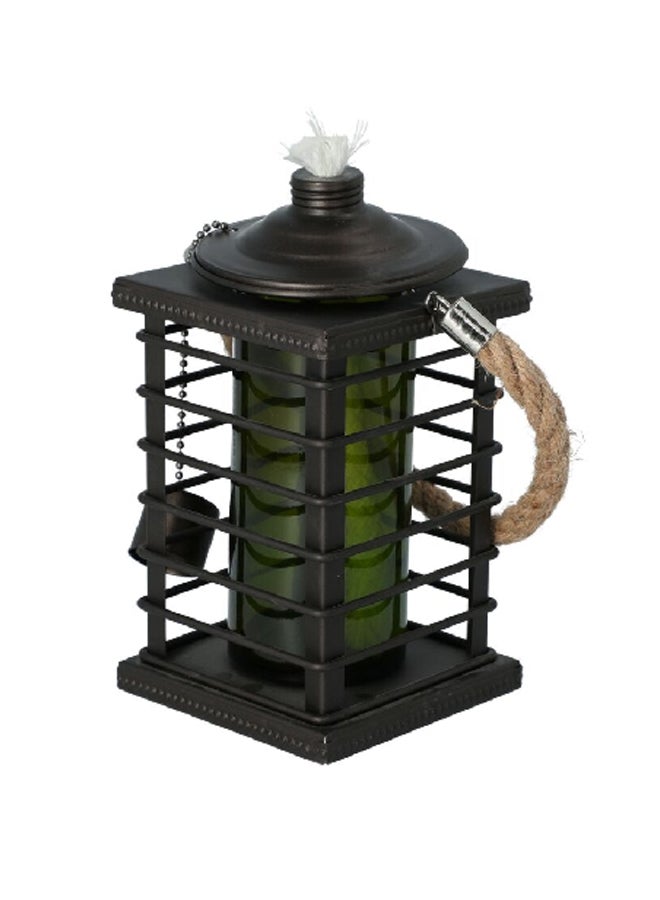 باتيو إسينشالز 31209 مصباح الطاولة برائحة السترونيلا ، تصميم محاط بقفص للحماية أسود 410.9 × 10.9 × 21.9 سم - Image 2